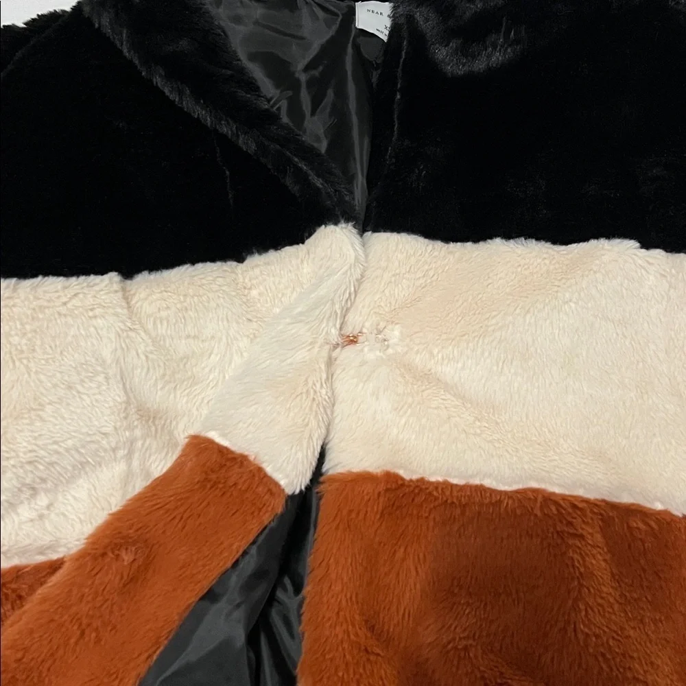 NWT Near & Dear Faux Fur Jacket